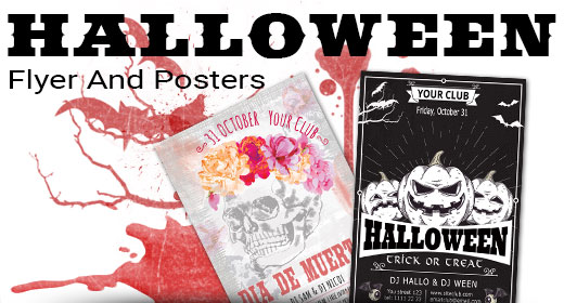 Halloween Party Flyer Poster