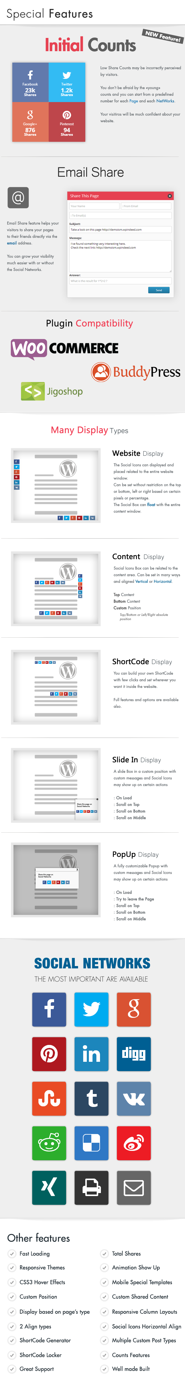 Social Share & Locker Pro Wordpress Plugin - 12