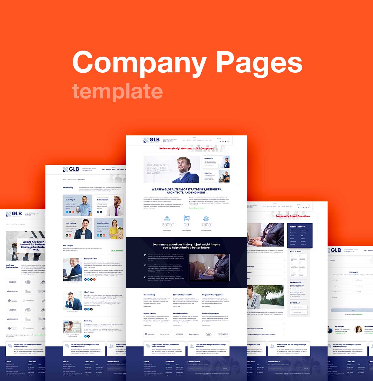 Glb - Responsive Multi-purpose WordPress Theme - 6