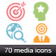 Media & Advertising Icons
