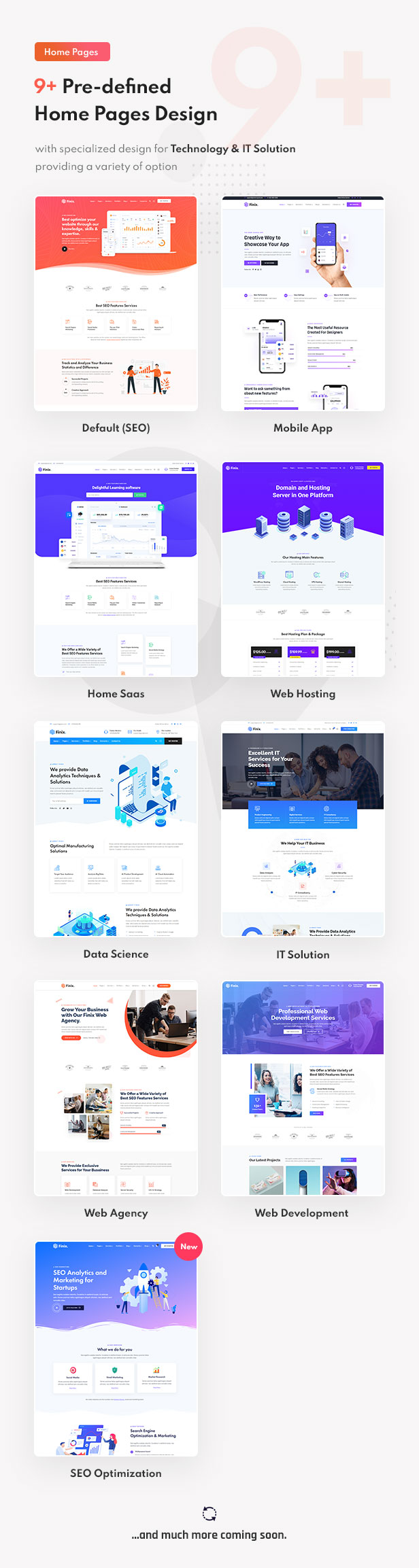 Finix Technology & IT Solutions WordPress Theme