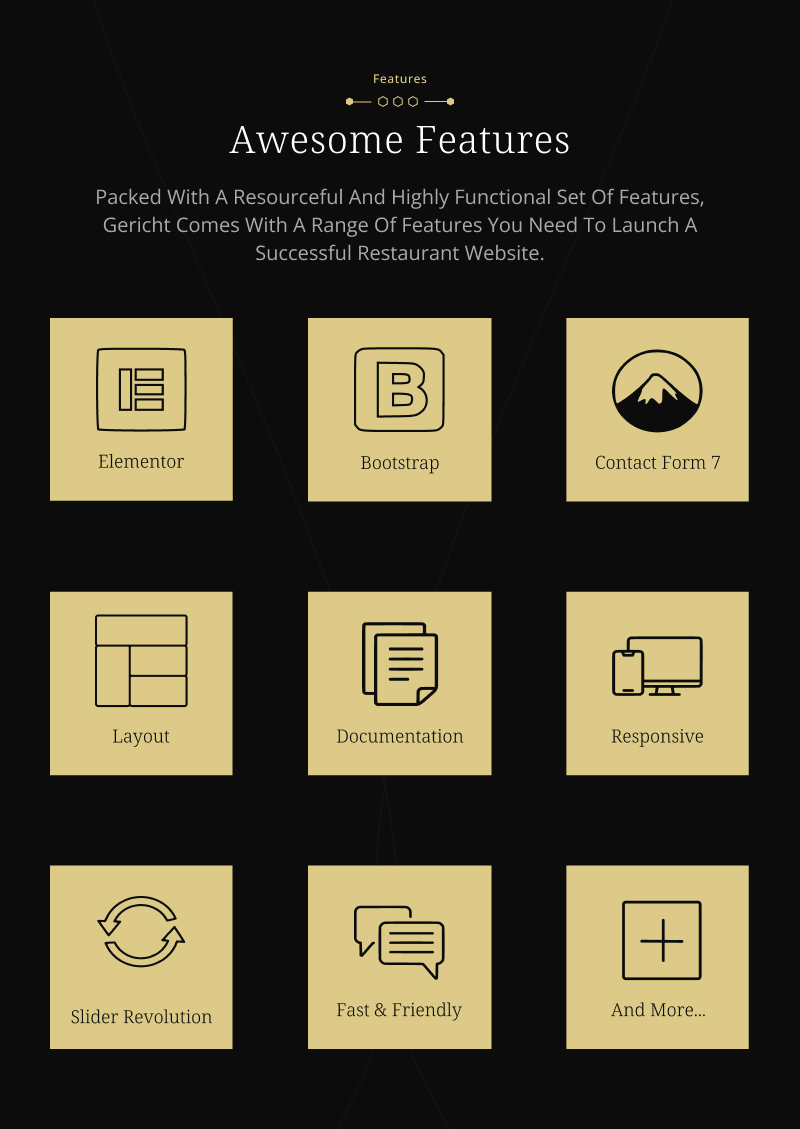 Gericht - Restaurant WordPress Theme - 21