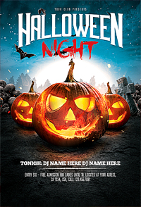 Halloween Party Flyer'14