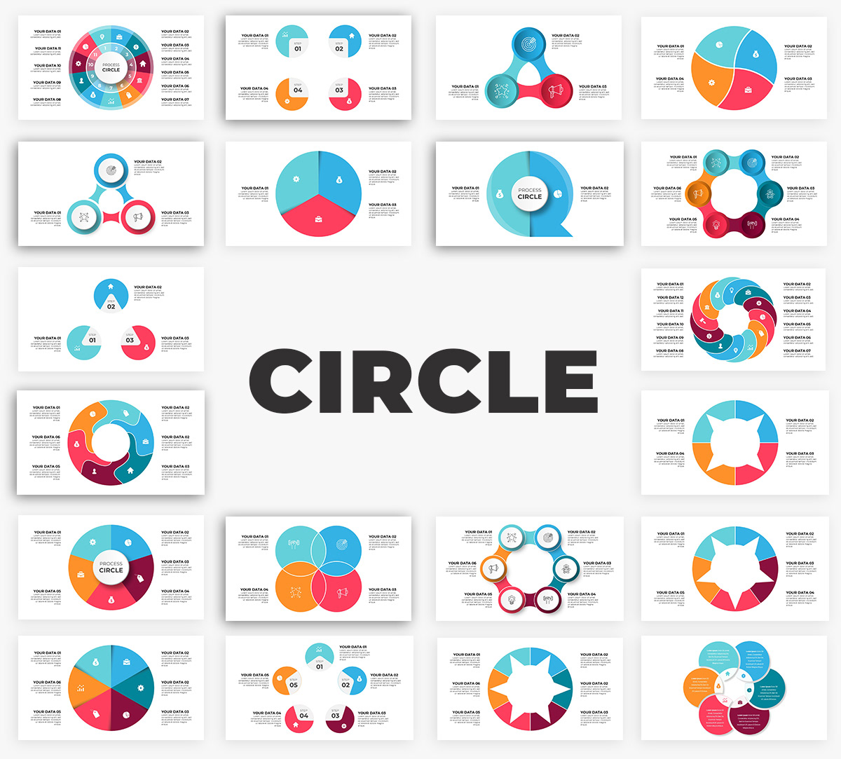Infographics Complete Bundle PowerPoint Templates - 79