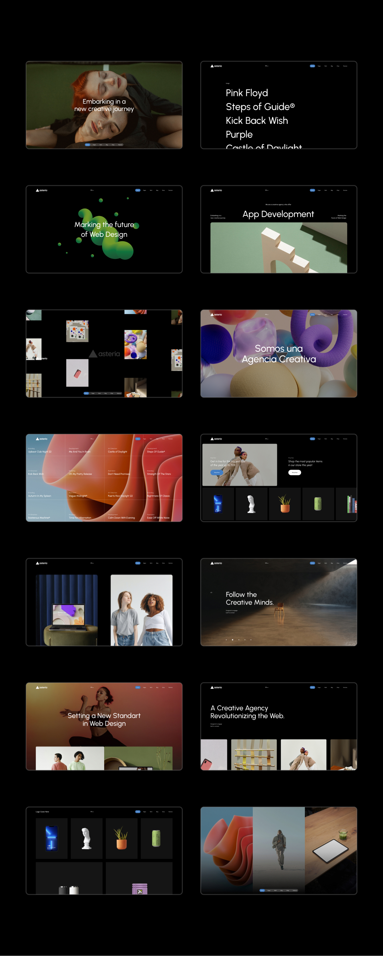 Asteria – Creative Portfolio WordPress Theme