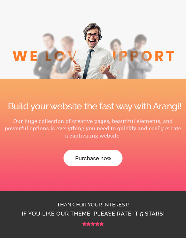 Arangi - Organic WooCommerce Theme