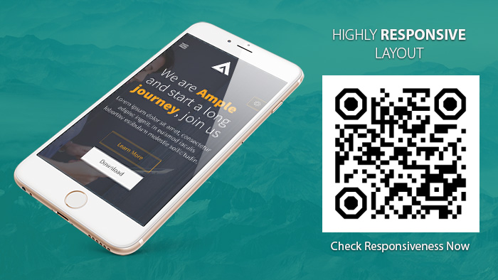 AMPLE - All In One App Landing Page - 2