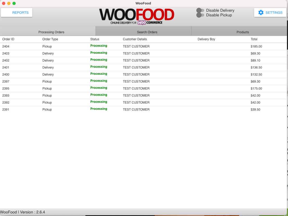 WooFood - Plugin de pedido de comida (entrega e retirada) para WordPress / WooCommerce - 5