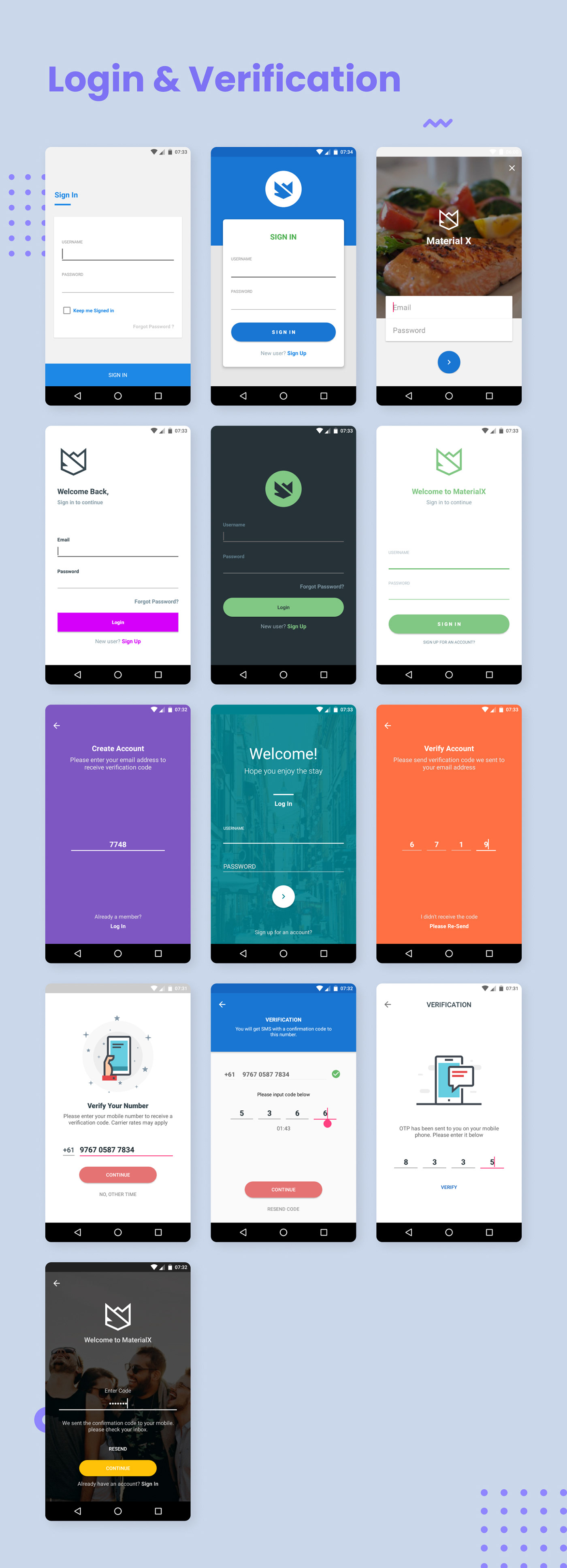 MaterialX - Interface do Android Material Design 2.8 - 31