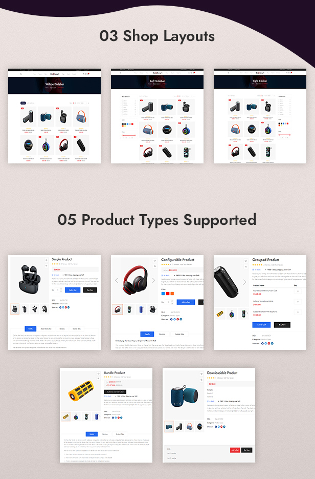 BzoSmart - Responsive Multipurpose Megashop Magento 2 Theme - 13