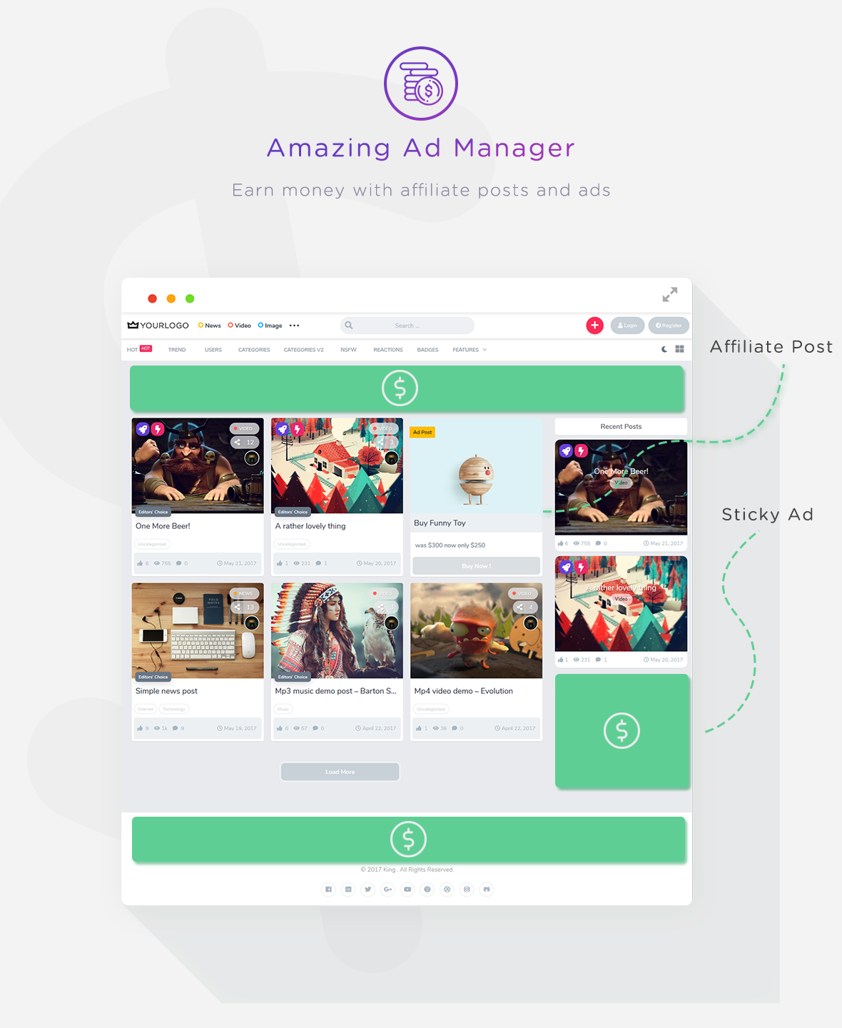 King - Viral Magazine WordPress Theme - 36