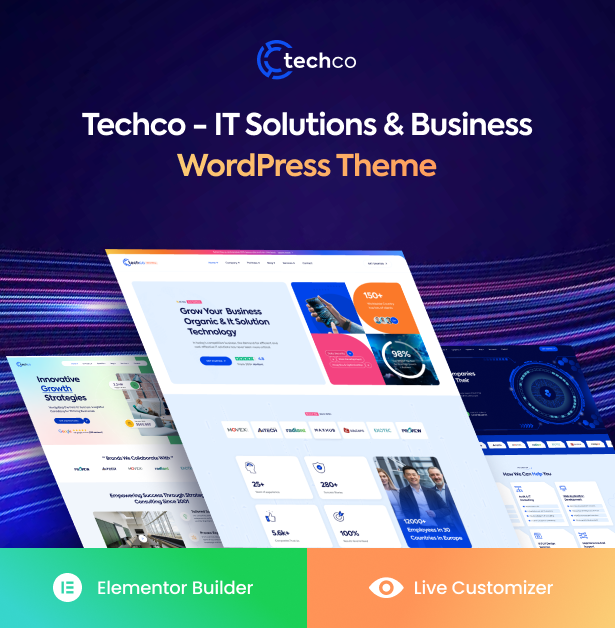 Techco - IT Solutions & Business WordPress Theme