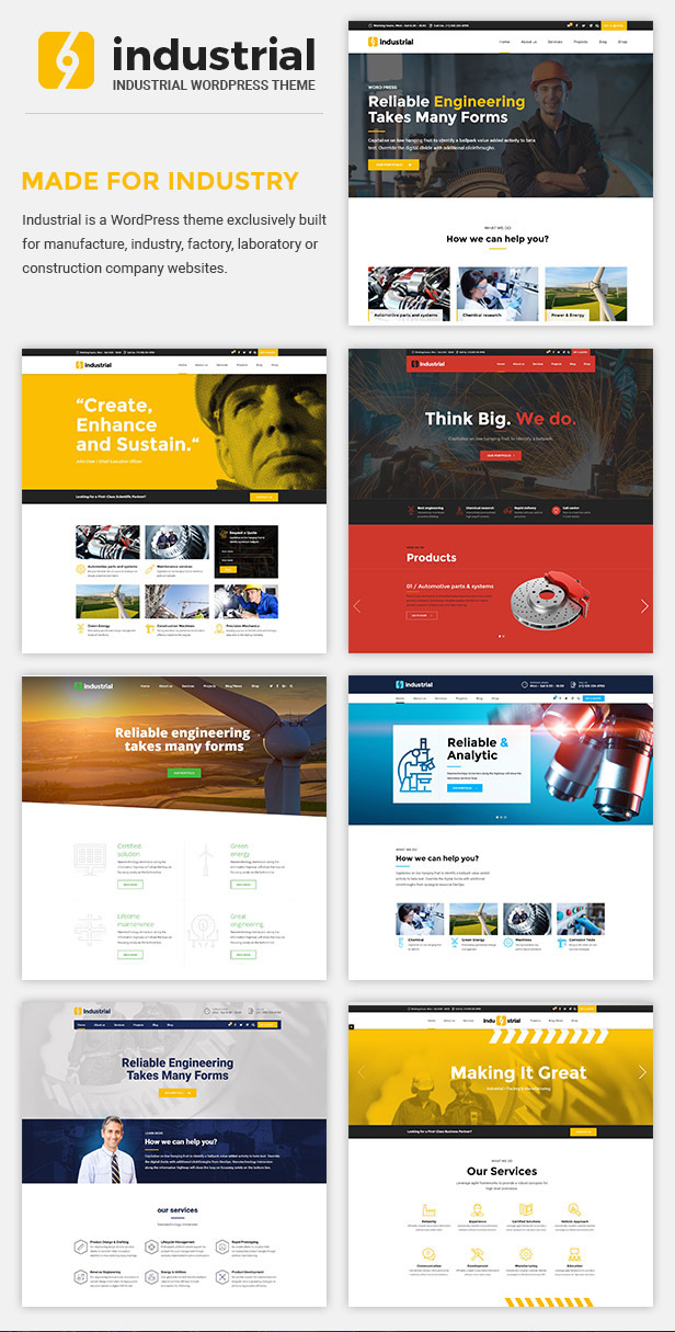 Industrial Theme Nulled