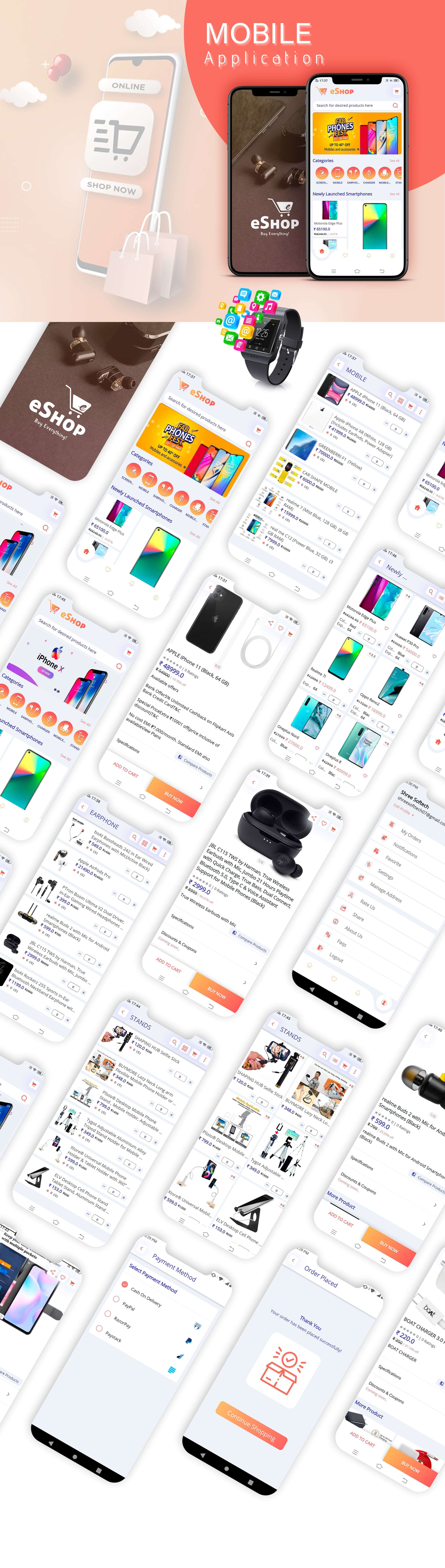eShop - Flutter E-commerce Full App - 21
