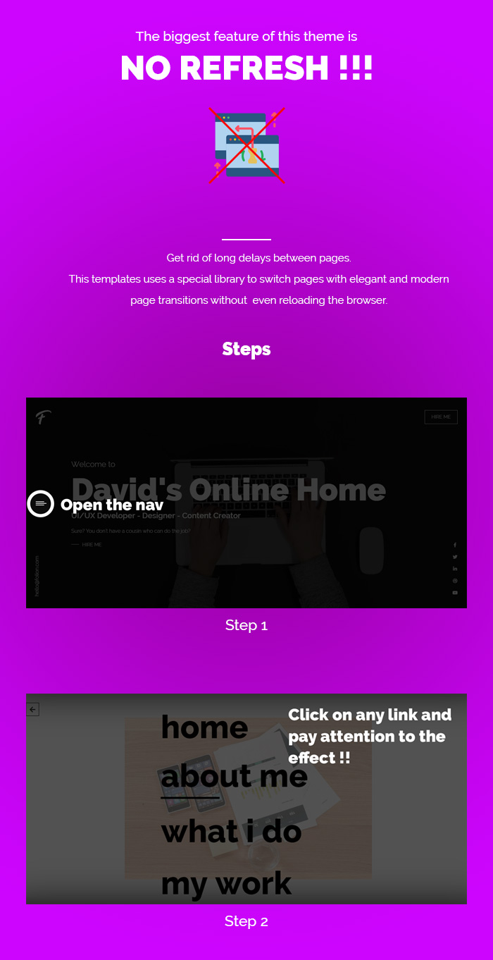 Folion - Ajax Freelancer Personal Portfolio - 1
