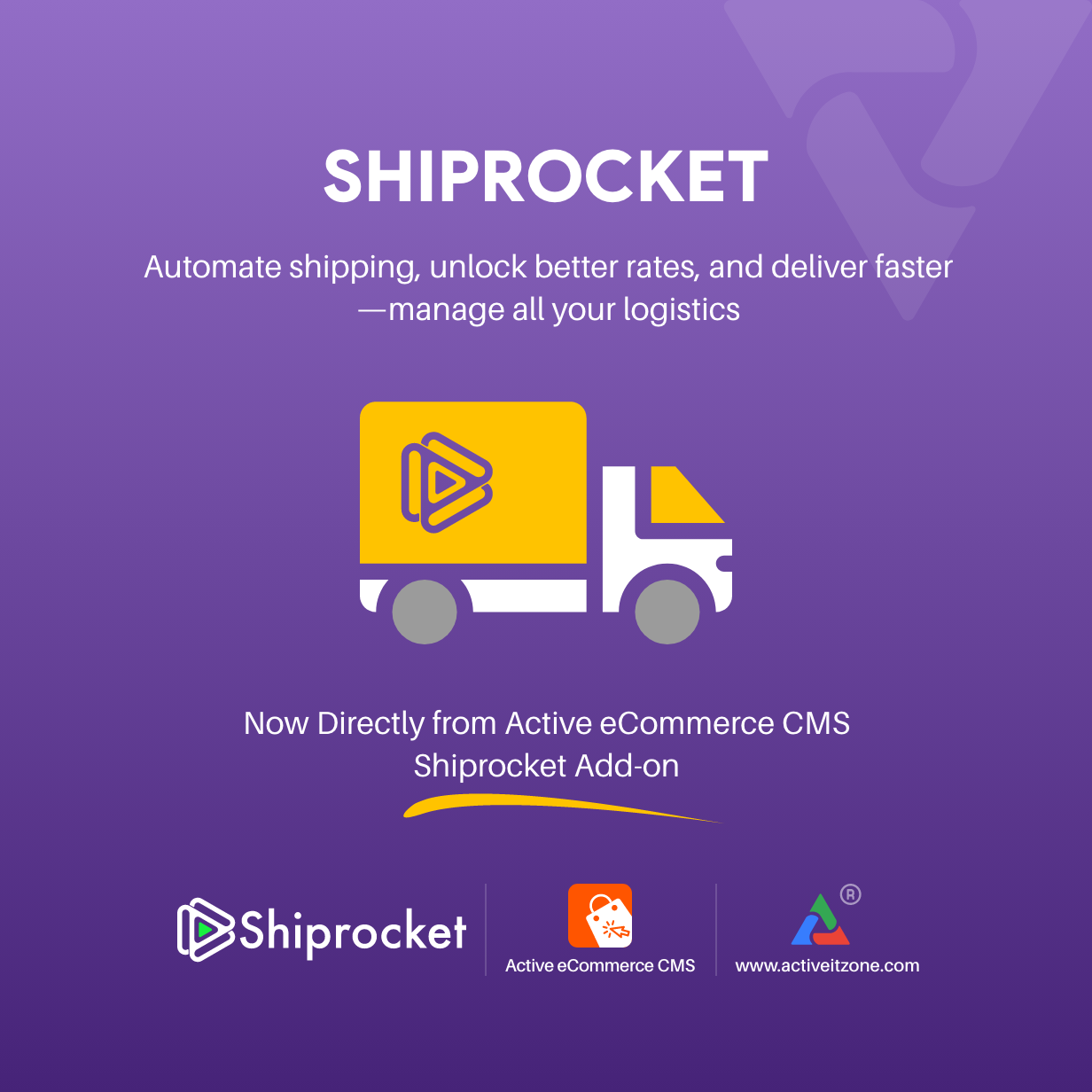 Active eCommerce Shiprocket Add-on - 1