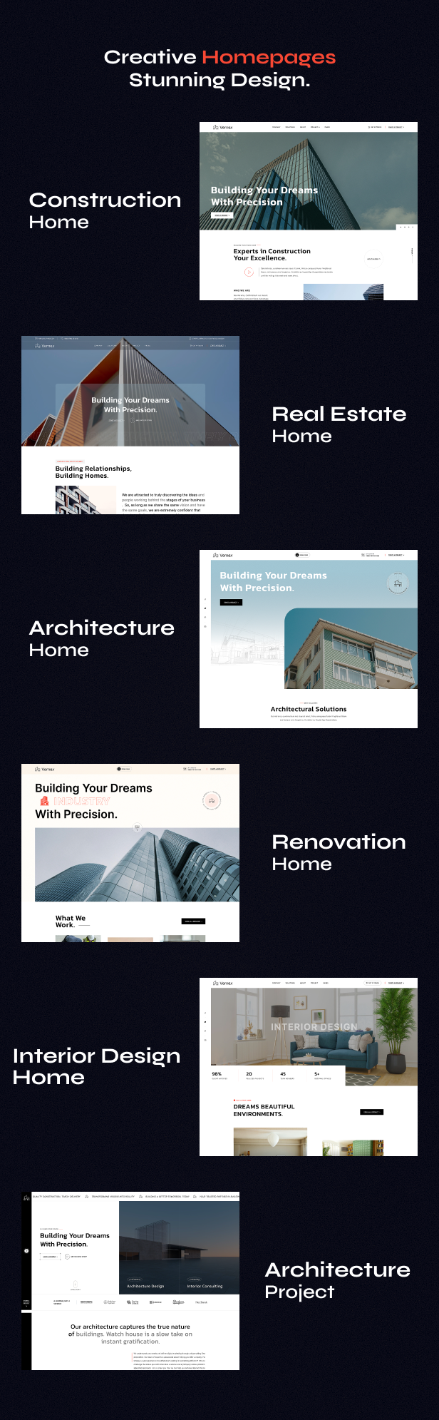 Vernex - Architecture & Construction HTML Template - 3