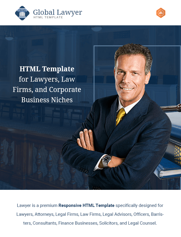 Lawyer - Legal HTML Template for Attorneys and Law Firms Lawyer - Legal HTML Template for Attorneys and Law Firms