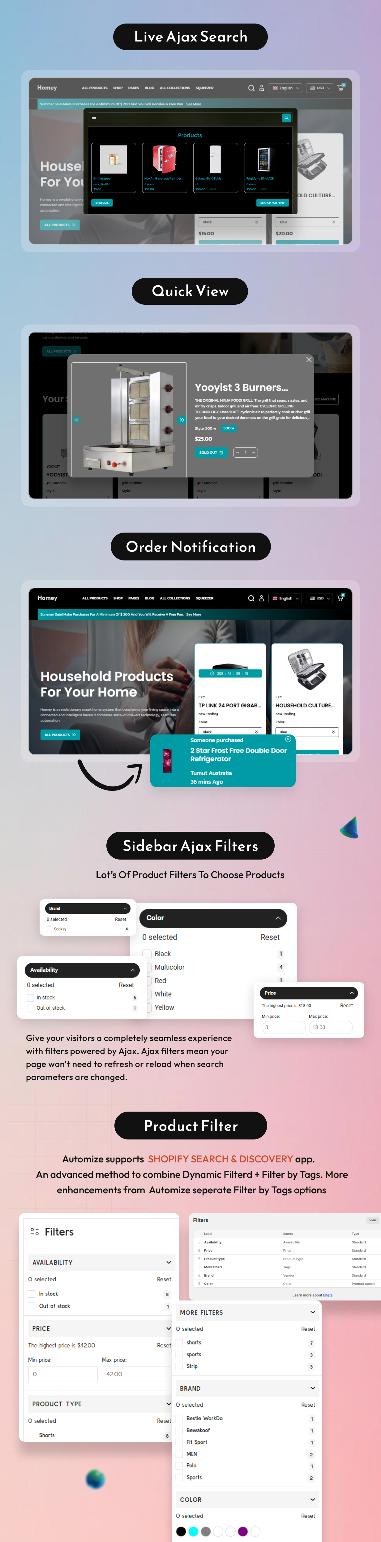 Homey - Kitchen Tools Responsive Shopify 2.0 Store - 11