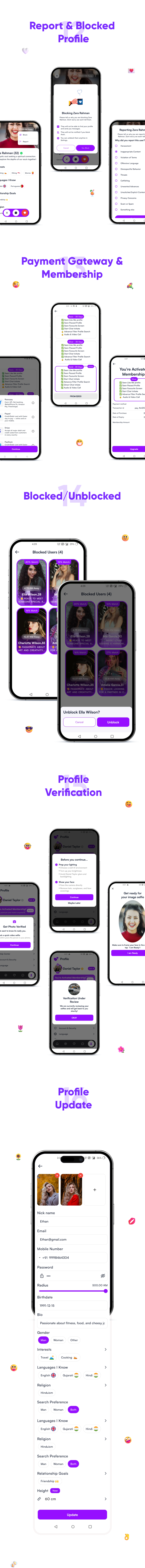 GoMeet - Complete Social Dating Mobile App | Online Dating | Match, Chat & Video Dating | Dating App - 5