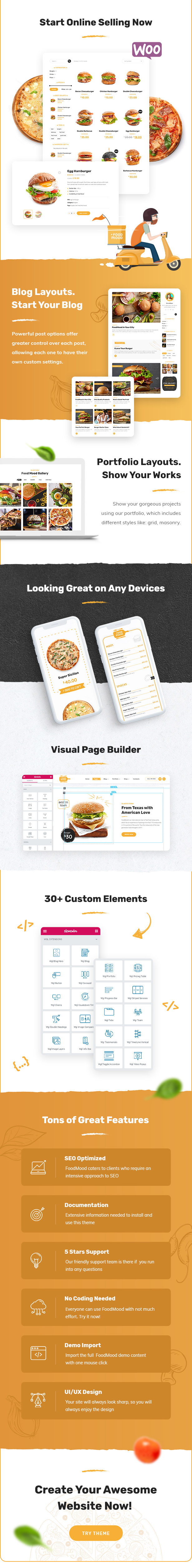 Foodmood - Cafe & Delivery WordPress Theme - 2