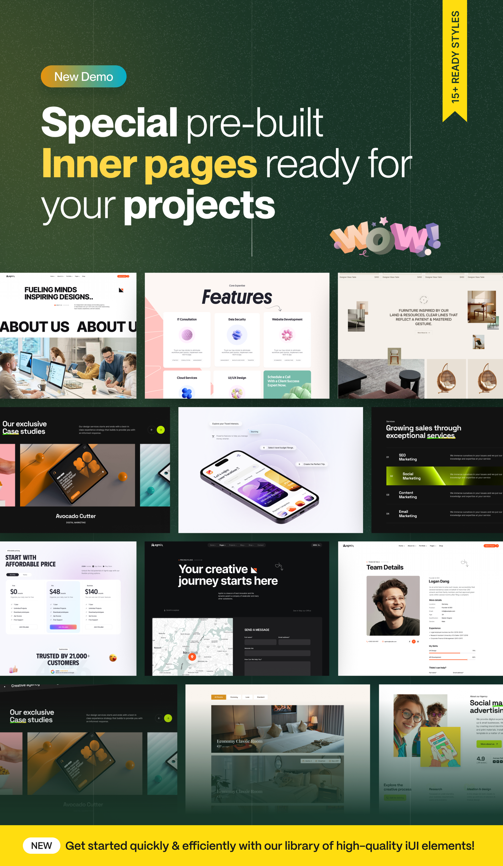 Agntix - Multipurpose Laravel CMS for Business, Portfolio, Creative Agencies & eCommerce