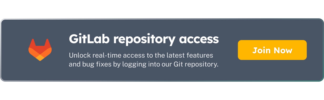 Pinx Admin Template - Git repository access