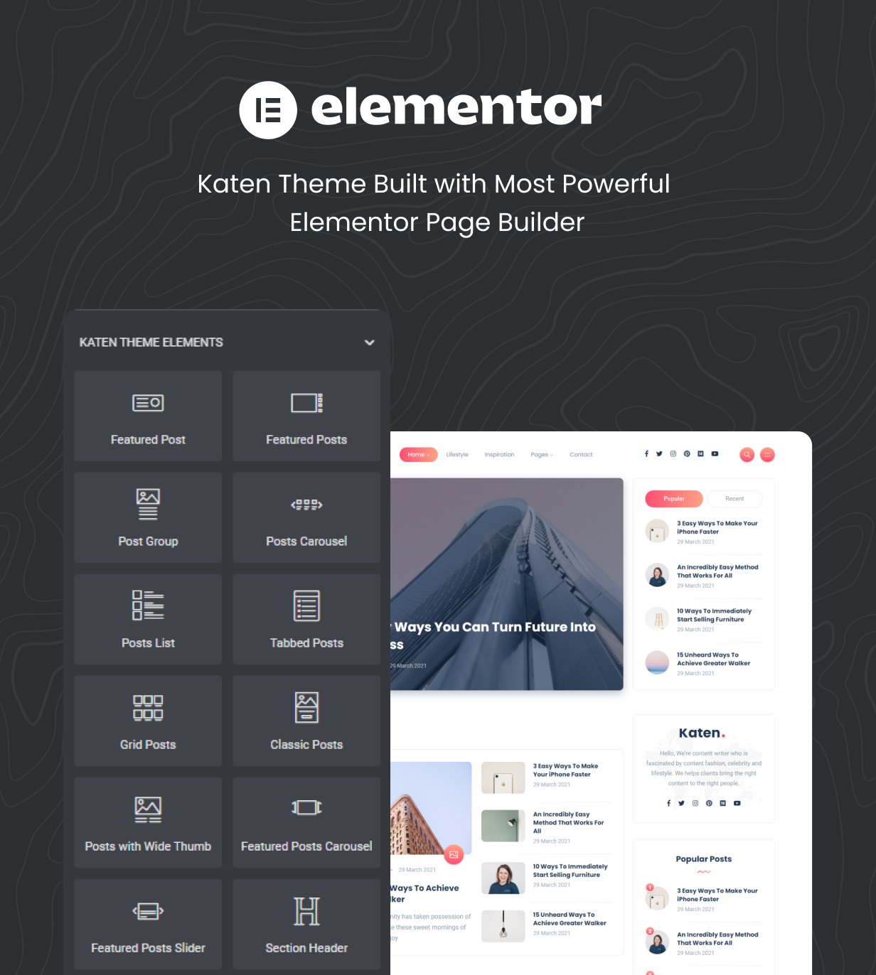 Katen - Blog & Magazine WordPress Theme - 5