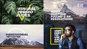 Minimal Promo Slideshows Pack - 3