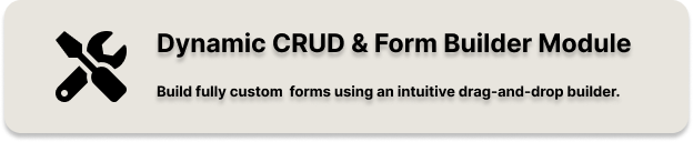 CRUD Builder Module