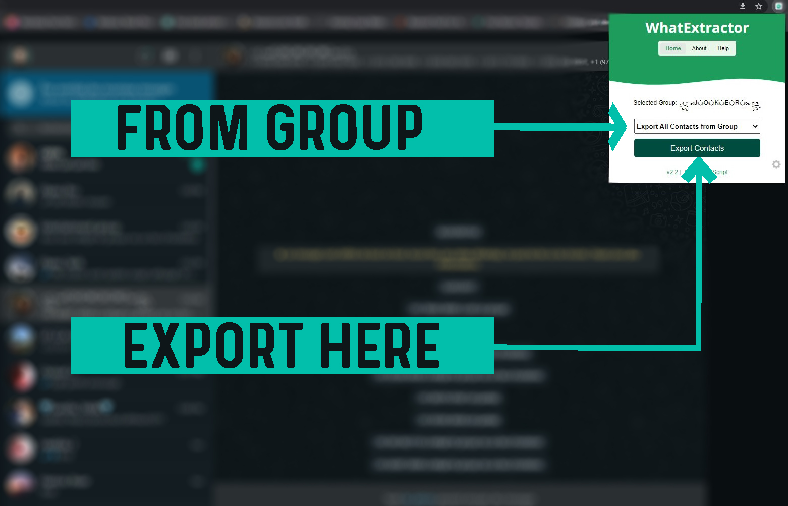 WhatExtractor - WhatsApp Contacts Extractor - 4