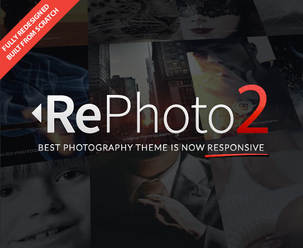 RePhoto - Photography Muse Template - 1