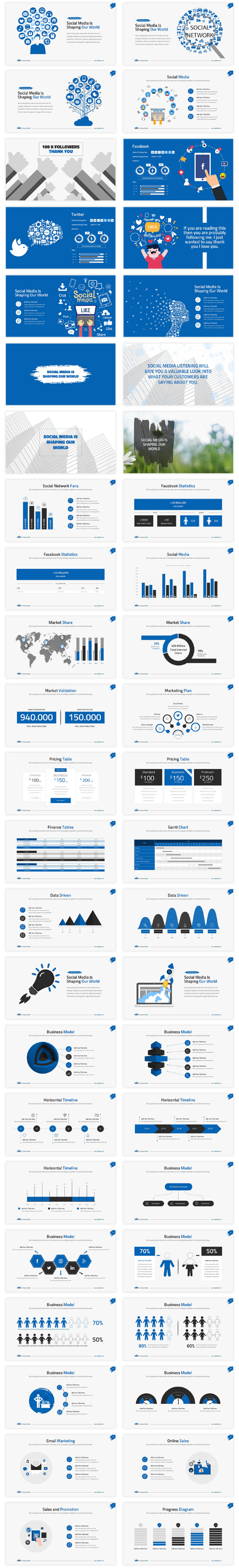 Best Social Media Marketing PowerPoint Presentation Template