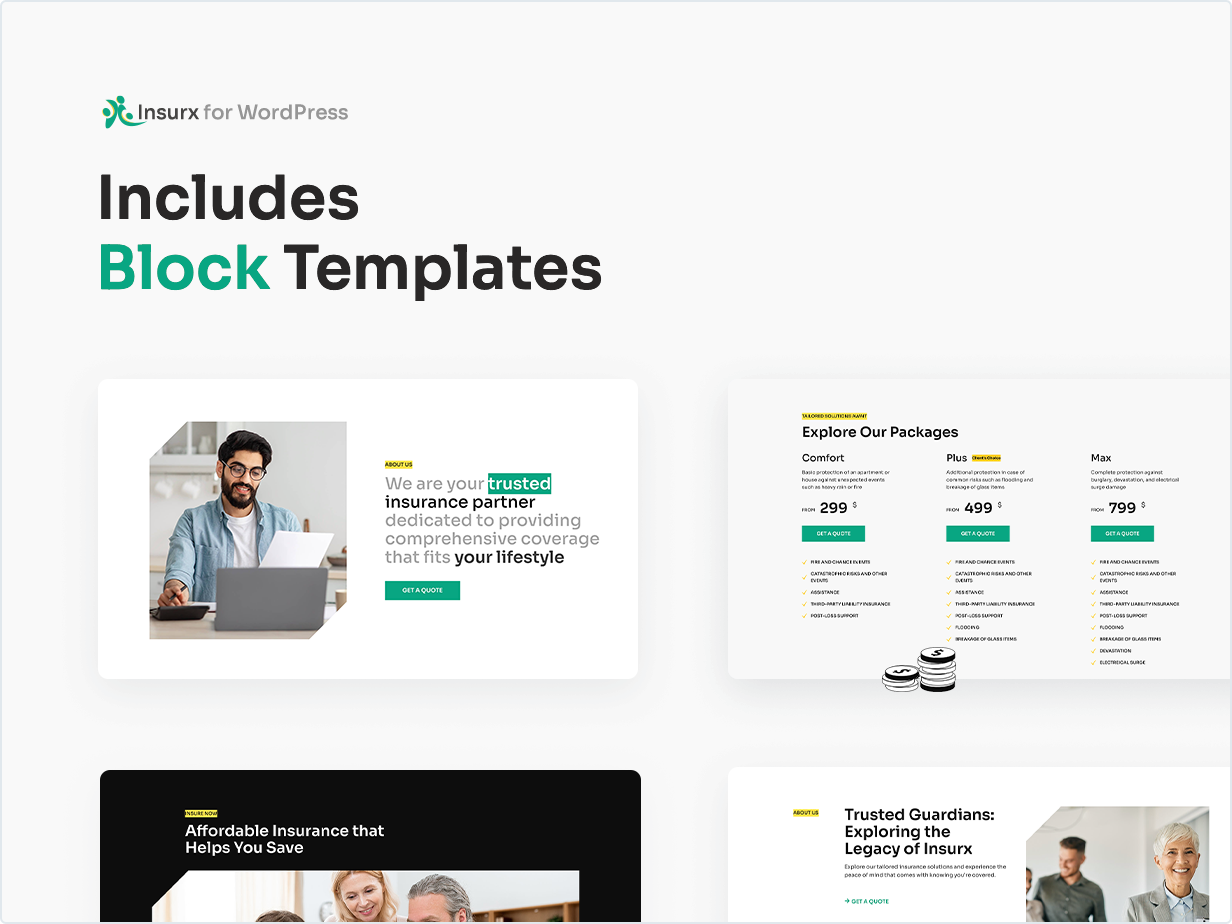 Includes Block Templates