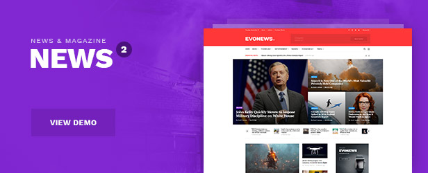 Evonews - News/Magazine WordPress Theme - 7