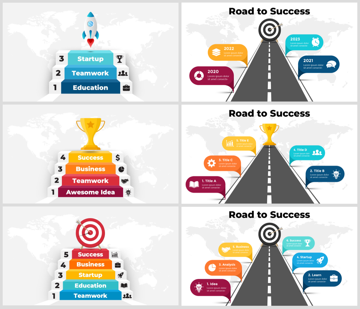 Wowly - 3500 Infographics & Presentation Templates! Updated! PowerPoint Canva Figma Sketch Ai Psd. - 92