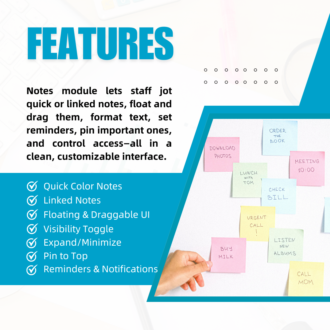 Sticky Notes Module For Perfex CRM - 2