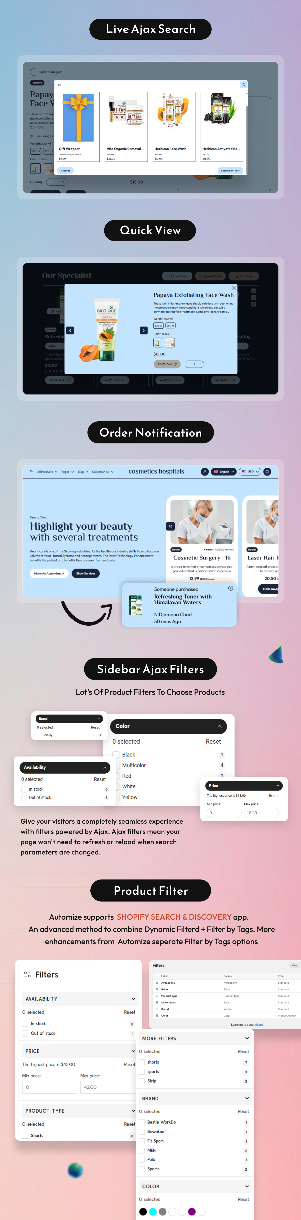 Cosmetics Hospitals - Medical & Health Clinic Shopify 2.0 Theme - 11
