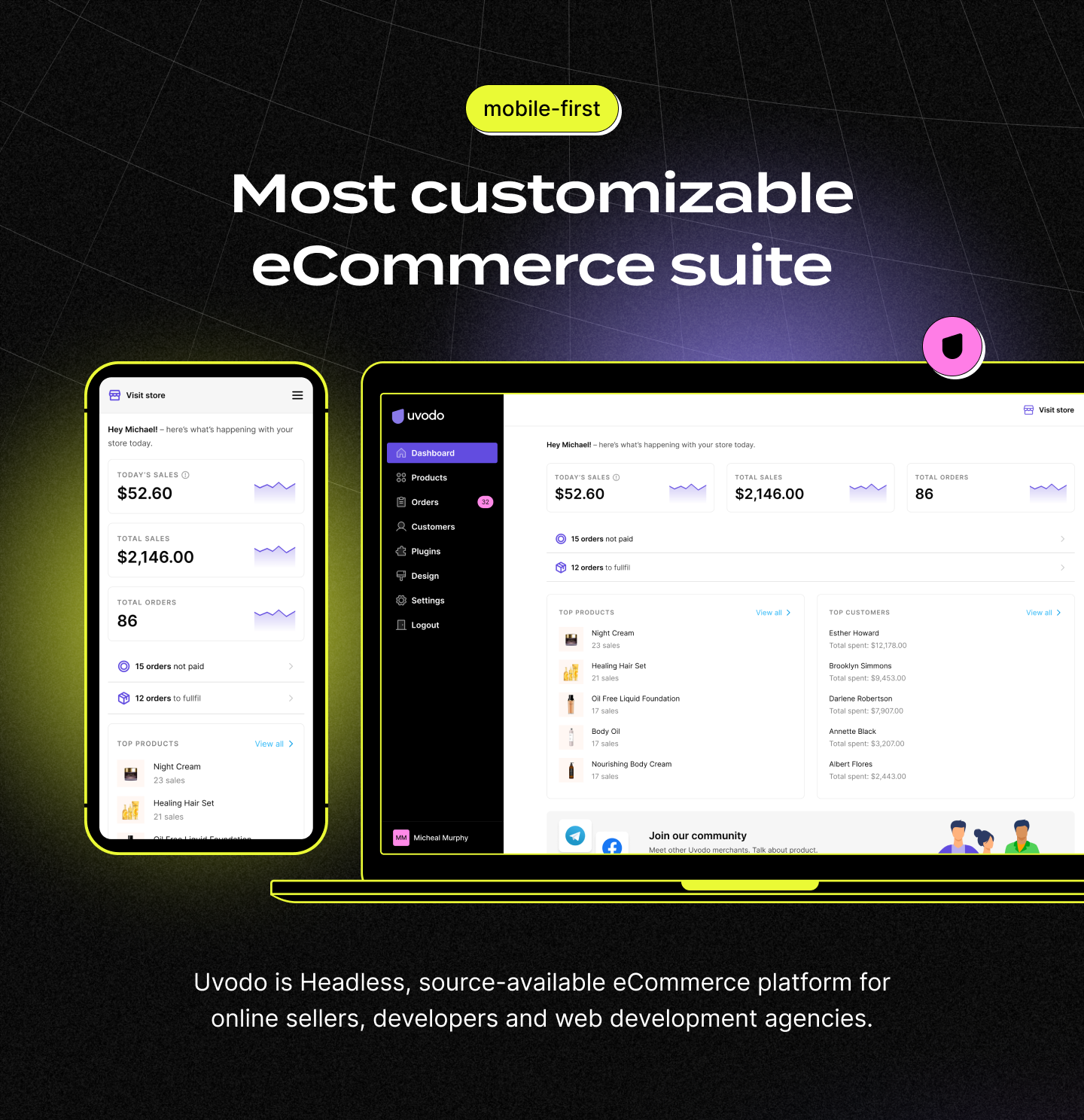 Theme Editor plugin for Uvodo - Headless eCommerce Platform - 2