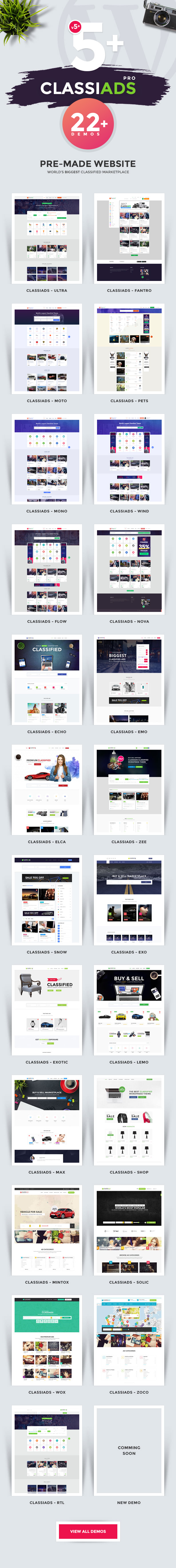 Classified WordPress Theme