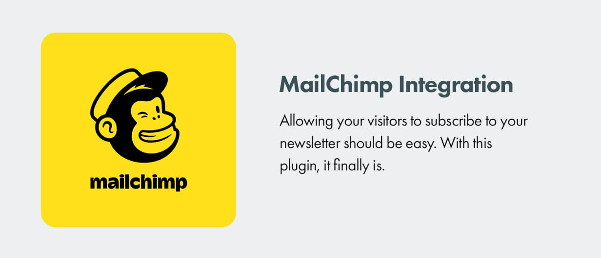 MailChimp integration