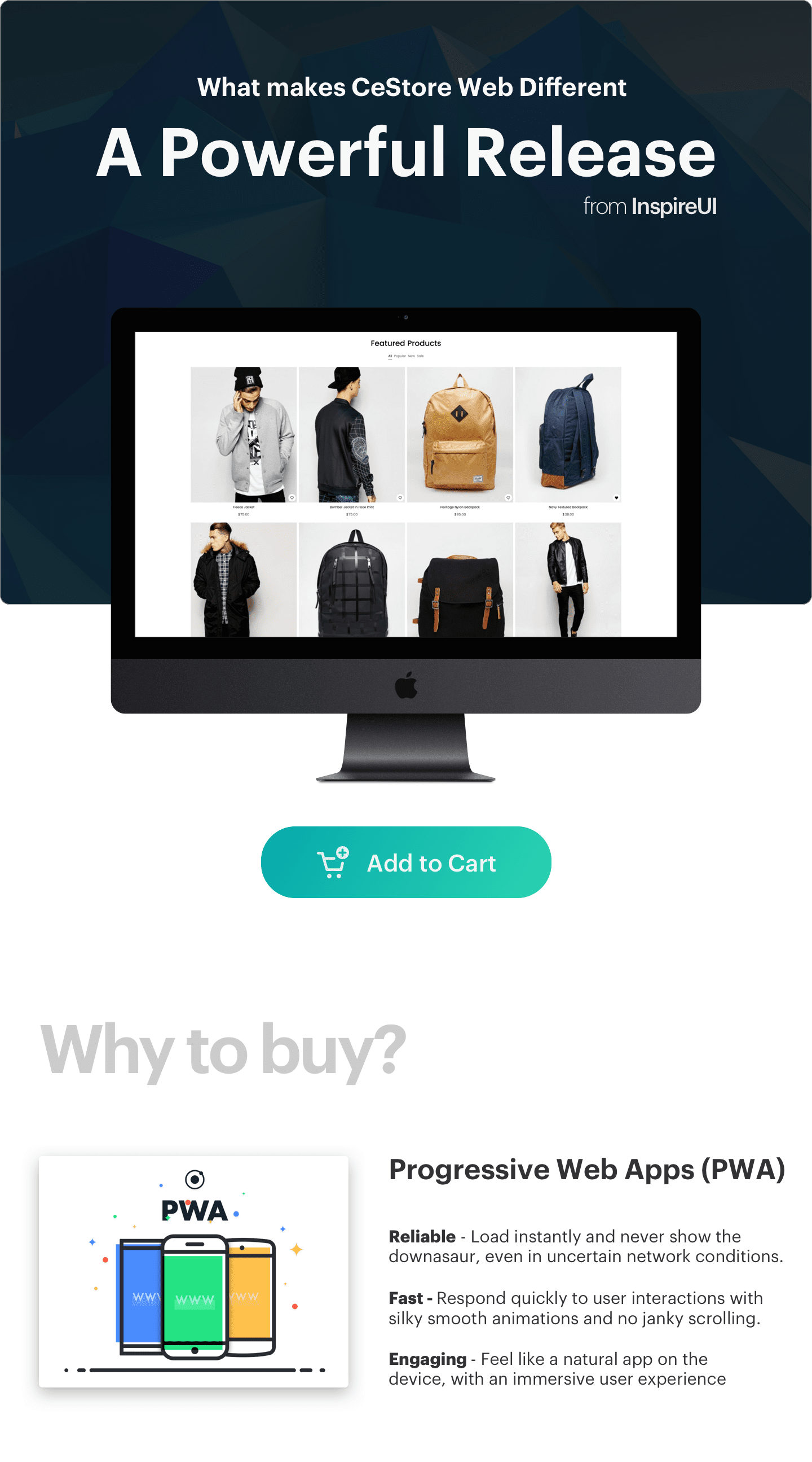 CeStore - ReactJS web app & React Native mobile app for e-commerce - 8