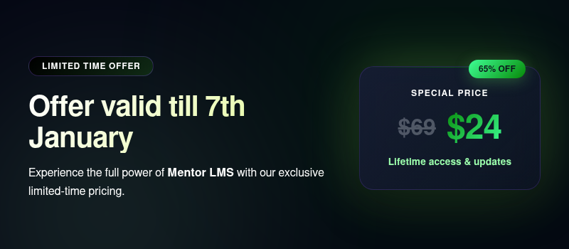 Mentor LMS offer