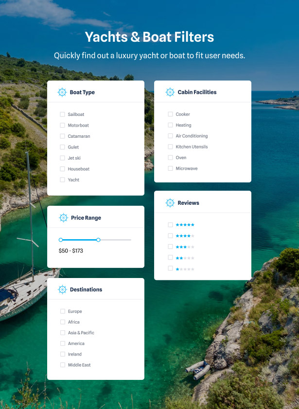 Floaty - Boat & Yacht Rental WordPress Theme