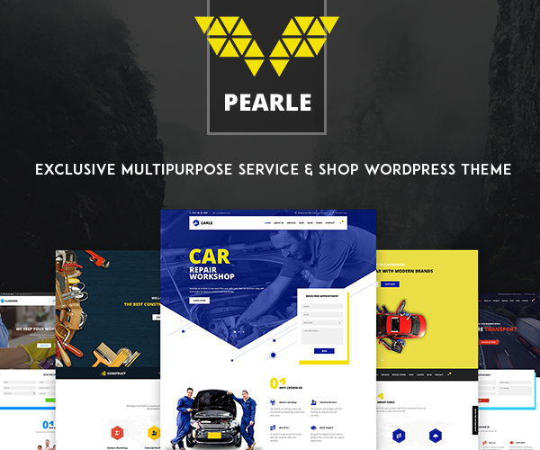 Pearle Multipurpose Service & Shop WP Theme