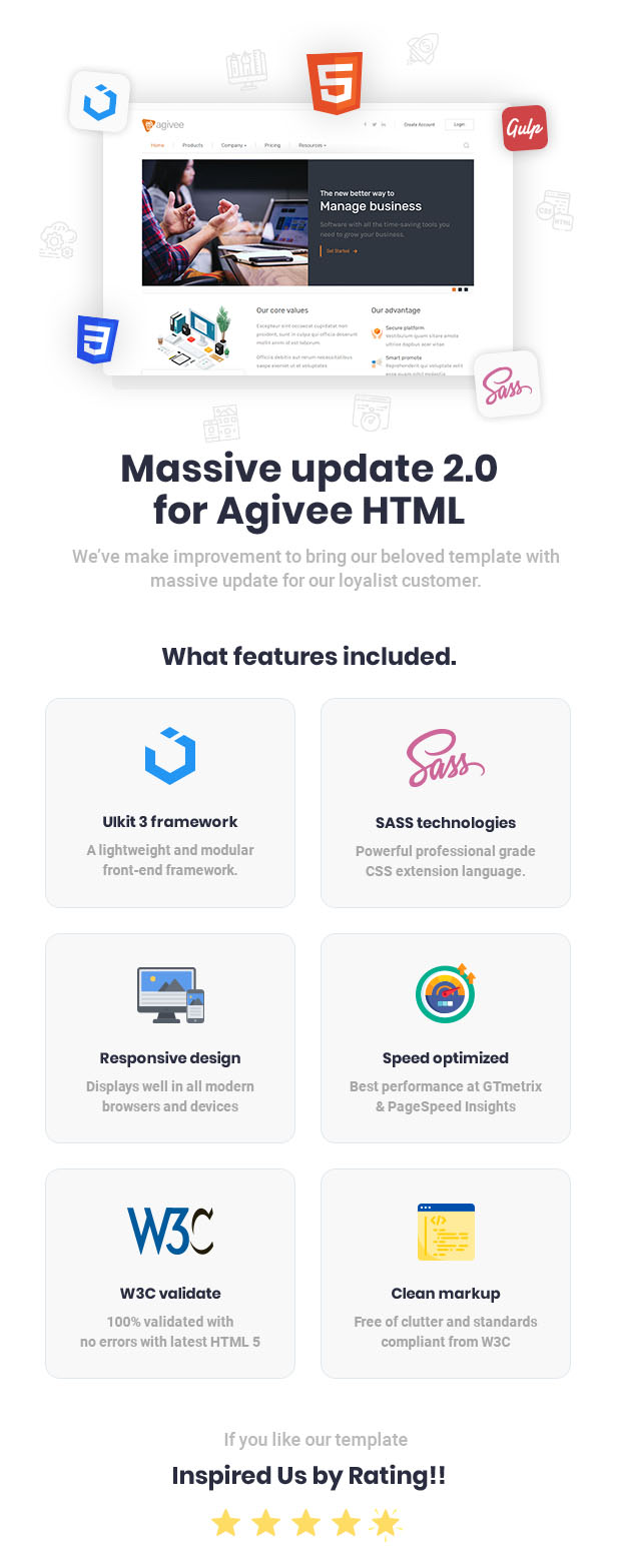 Agivee - Corporate Business Template - 1