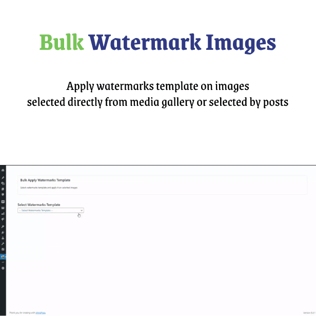 Watermark Images Plugin for WordPress and WooCommerce - 7