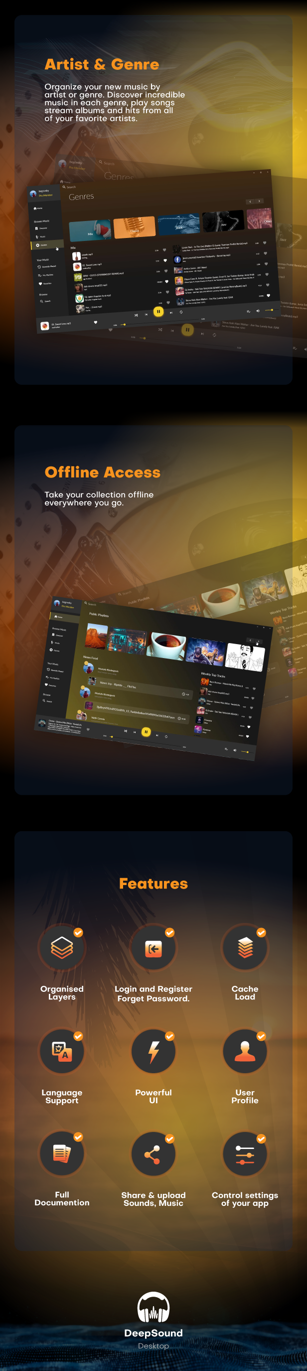 DeepSound Desktop - A Windows Sound & Music Sharing Platform Application - 6