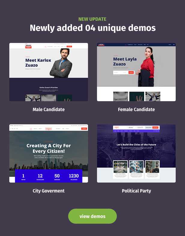 Political WordPress Theme New update