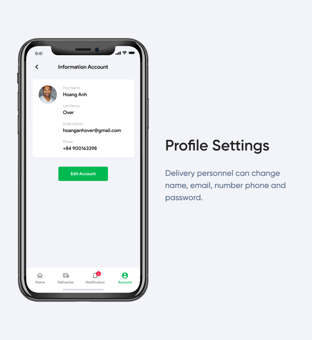 Profile Settings